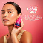 The Honey Code Bee Venom Serum - Hydrating & Firming face - No Parabens or Sulfates - 30ml 1Fl.oz - Squalane, Hyaluronic Acid, Vitamin C Skin Care Formula 0.5% Real Bee Venom