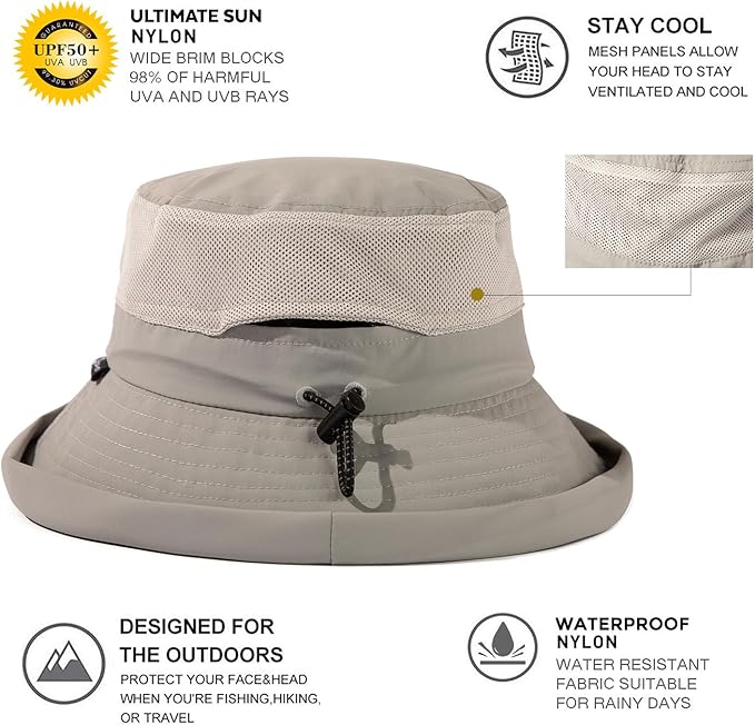 TOP-EX XL/XXL Women’s Wide Brim Bucket Sun Hat - Image 6