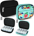 Serfeymi Weekly Travel Pill Organizer Pill Case by Serfeymi
