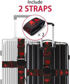 Horror Luggage Straps for Suitcases TSA Approved, Luggage Identifiers for - Image 3