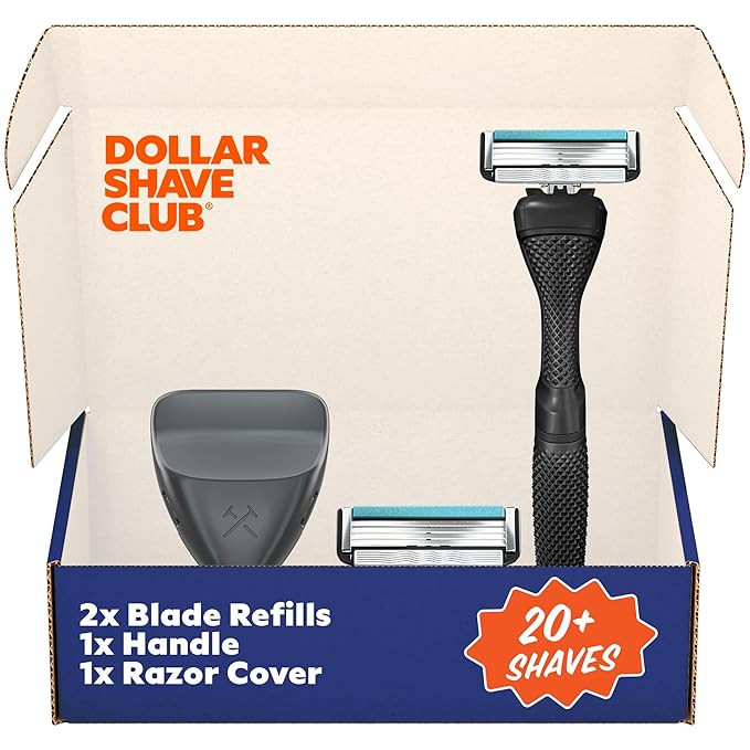 Dollar Shave Club | The Guest Pass Shave Set | 2 Swift Rinse Refill Cartridges by DollarShaveClub