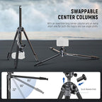 NEEWER LITETRIP LT07 61" Aluminum Travel Tripod Stand - Image 4