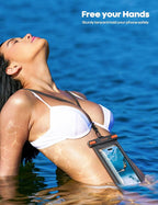 Lamicall Large Size Waterproof Phone Pouch Case - Image 4