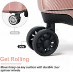 Luggage Set 3 Piece, PC+ABS Lightweight Suitcase Sets - Image 3