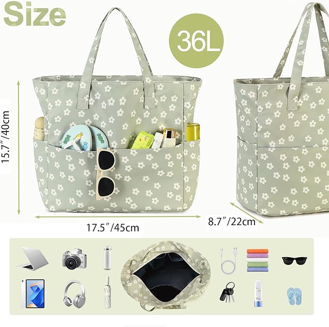 Waterproof Beach Tote Pool Bags - Image 3