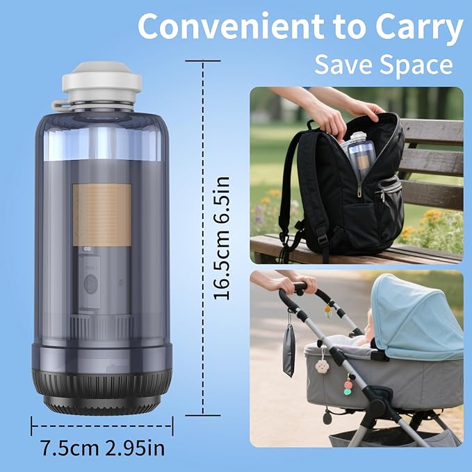 Portable Bidet for Travel, VITCOCO Rechargeable Bidet Sprayer - Image 6