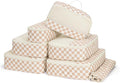 Narwey 7 Set Checkered Packing Cubes by Narwey