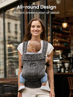 GROWNSY Baby Carrier Newborn to Toddler, Ergonomic Baby Toddler Carrier Wraps - Image 4