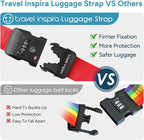 Travel Inspira TSA Lock Luggage Straps - Image 9