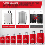 Travel Luggage Cover Suitcase Protector Scratch-Resistant Fit 19-31 Inch - Image 5