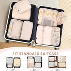 BAGAIL 8 Set Packing Cubes Luggage Packing Organizers - Image 5