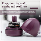 Ring Holder Keychain, Jewelry Organizer and Storage, Portable Waterproof Ring - Image 8