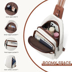 Sling Bag for Women Crossbody Bags Fanny Pack Sling Purse Backpack Vegan - Image 4