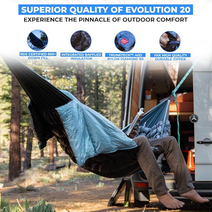 Grand Trunk Evolution 20 Down Hammock - Image 4