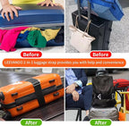 Luggage Straps for Suitcases Add a Bag Luggage Strap, 2-in-1 Travel Belt for - Image 3