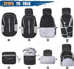 ZOMAKE Ultra Lightweight Packable Backpack 25L, Foldable Hiking Backpacks Water - Image 6