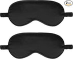 2Pack Silk Sleep Mask, Eye Mask by IEKEODI