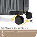 20 Inch Carry on Luggage, Airline Approved 22x14x9 Hard Shell Carry on Suitcase - Image 3