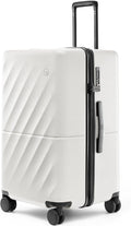 Trunk Luggage 26 Inch, Medium Checked Luggage by NINETYGO