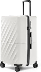Trunk Luggage 26 Inch, Medium Checked Luggage by NINETYGO