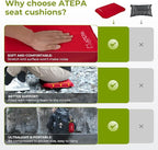 ATEPA Inflatable Stadium Seat Cushion, Self-Inflating Memory Foam Stadium Seats - Image 5