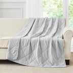 Cozy Bliss Cooling Blanket for Hot Sleepers, Q-Max 0.4 Cooling Comfort for - Image 4