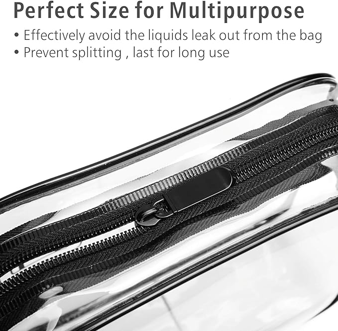 PACKISM Clear Makeup Bag - Image 4