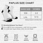 PAPLUS Ankle Compression Socks for Women 6 Pairs, Running Athletic Socks - Image 2