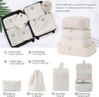 Merax Luggage sets of 13 Piece 16 20 24 28 IN Carry on Luggage sets 4 piece - Image 3