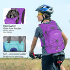 LARIPOP Hydration Backpack, 18L Hiking Backpack - Image 7