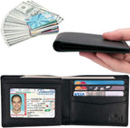Wallet for Men-Genuine Leather RFID Blocking Bifold Stylish Wallet - Image 2