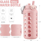 MUKOKO 64oz Glass Water Bottles - Image 3