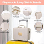 Mocado Travel Makeup Bag with LED Lighted Mirror, Makeup Case with 3 Color - Image 3