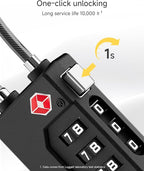 LUGGEX TSA Locks for Luggage, Suitcase Locks TSA Approved, Luggage Locks - Image 5