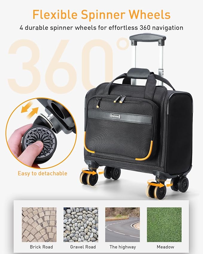 Rolling Laptop Bag - Image 4