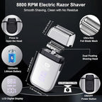 CIICII Mens Hair Clippers and Trimmers Set, Professional Cordless Barber Clippers for Hair Cutting Kit (Electric Razor Shavers & Beard/Hair Trimmer Haircut Kit) Clippers for Men DIY Home Salon