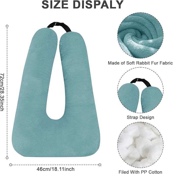 Travel Pillow, Travel Pillow for Kids, Sleeper Hold Pillow Travel, Removable - Image 7