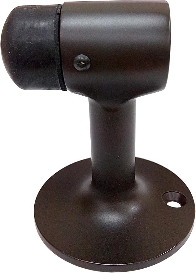 QCAA Solid Brass Door Stop, US10B ORB, Made in Taiwan, 1 Pack - Image 9