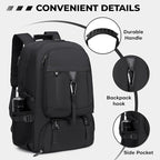17.3 Inch gym backpack with shoe compartment, 50L Multiple Compartments - Image 3