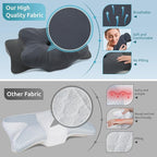 DONAMA Cervical Pillow for Neck and Shoulder, Contour Memory Foam Pillow - Image 7