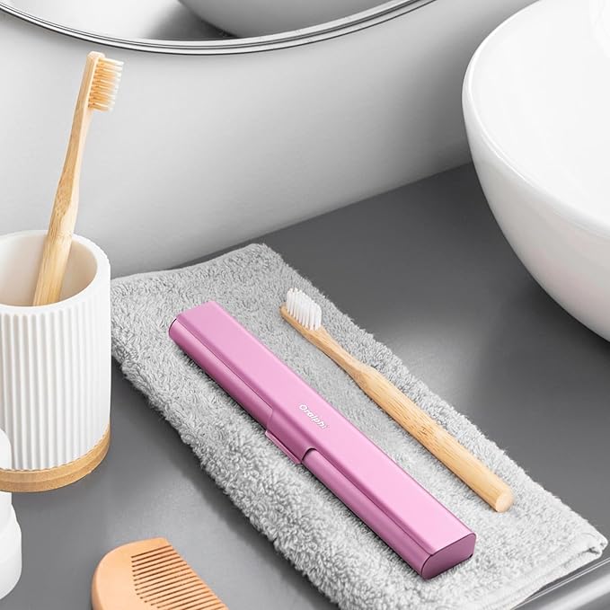 Aluminum Toothbrush Travel Case, Portable Travel Toothbrush Holder, Durable - Image 6