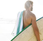 Emerald Microfiber Beach Towel by Laguna Beach Textile Co - Image 5