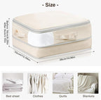 DIMJ Clothes Storage Bag 4 Pack, 19L Small Storage Bags - Image 2