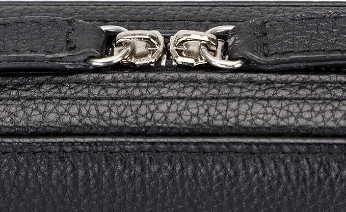 Medicine Handmade Leather Cable Organizer Bag – Full-Grain Leather Travel Tech - Image 9
