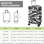 Travel Luggage Cover Suitcase Protector Fits 18-32 Inch Wheel Covers - Image 6