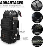 Mardingtop 75L Molle Hiking Internal Frame Backpacks - Image 3