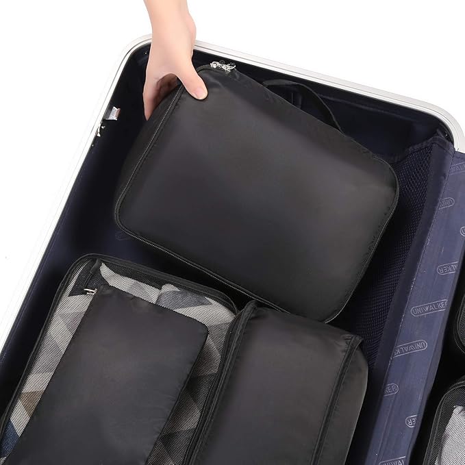 BAGAIL 8 Set Packing Cubes Luggage Packing Organizers - Image 6