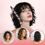 Thermal Brush, Heated Round Brush & Small Curling Iron with Ceramic Ionic Technology, 1/2 inch for Volumizing & Styling, Travel-Friendly Hot Comb with Adjustable Temperature（Rose Gold 0.5 inch）