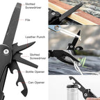 14 IN 1 Multitool Pliers with Pocket Clip, Portable Multi Tool, Pocket Knife - Image 5