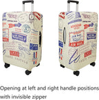 WUJIAONIAO Travel Luggage Cover Baggage Suitcase Cover Protector Skins 18-32 - Image 2